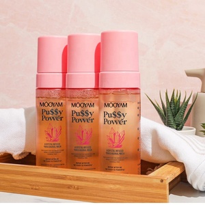 Espuma de Lavado Íntimo Natural de Marca Propia, Lavado Íntimo y Vaginal con Infusión de Cristal de Cuarzo Rosa Pu$$y Power - Product Image 1