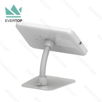LST04B-P angle réglable col de cygne tablette kiosque Table tablette support antivol pour iPad POS support sécurisé pour iPad support de bureau