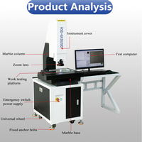 Sistema de Video Dongguan, Equipo Óptico CNC Totalmente Automático, Máquina de Medición de Engranajes CNC de Video