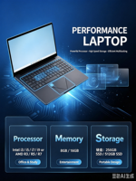 Nuovo Laptop Aziendale CHUWI 15.6" con Windows 11, Intel I5 o AMD Ryzen, 8GB/16GB RAM, 256GB/512GB SSD