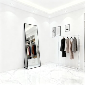 Wholesales <b>Floor</b> <b>Mirror</b> Full Length High Quality Durable Home Use Aluminum Alloy Framed <b>Floor</b> <b>Mirror</b> for Home Decor Living Room - Product Image 1
