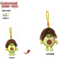 Porte-clés en peluche chat siamois personnalisé OEM/ODM avec queue détachable - Breloque de sac chat moelleux personnalisée pour cadeaux et accessoires