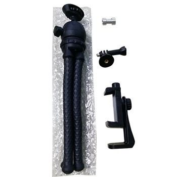 Lightweight Mini Portable Flexible Octopus Tripod for Camera Smartphone with Ball Head