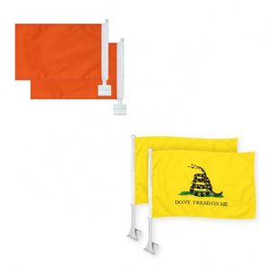 Bandera de Coche Personalizada de Doble Cara de Alta Calidad con Logotipo, Técnica de Impresión Digital, Bandera Pequeña Publicitaria, Pancarta de Plástico - Product Image 1