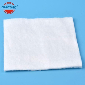 Tampons démaquillants carrés en <span class=keywords><strong>coton</strong></span> biologique 3 plis, étiquette personnalisée, jetables, absorbants, 5 cm x 6 cm - Product Image 2