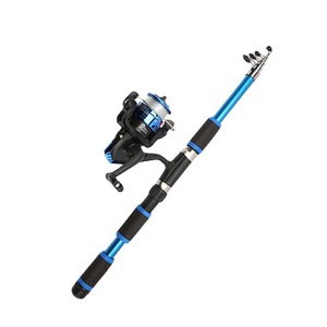 <span class=keywords><strong>Canne</strong></span> à pêche télescopique en fibre de carbone ultra-courte de 1,8 m, moulinet à lancer, lente, 60 g, EVA, ensemble de leurres pour eau salée, pêche en rivière - Product Image 1