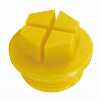 Bouchon de tuyau fileté en Nylon, bouchon de tuyau, bouchon de tuyau d'eau BSP empêche les fuites, bouchon de starter, G3/8 G1/2 G3/4 G1