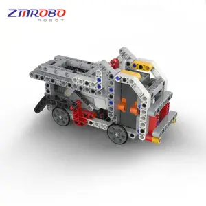 ZMROBO 202210MMレンガ建物教育ロボットおもちゃセットEV3スマートDIY学習工学セット子供のための教育ロボット工学
