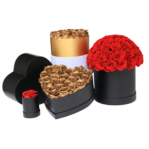 Iniciales de nombre de flor real <span class=keywords><strong>preservadas</strong></span> para el Día de San Valentín, despedida de soltera, decoración del hogar, grabado ecológico - Product Image 3