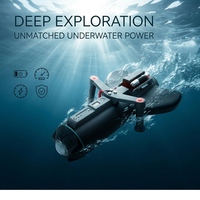 Scooter sous-marin à propulsion directe d'usine avec écran LCD, double poignée, support de caméra, dispositif de plongée et de snorkeling IP68