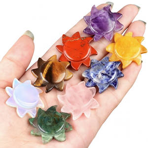 คริสตัลรูปดาวทำมือจากอัญมณีธรรมชาติสำหรับตกแต่งบ้าน มีให้เลือก 7 สี - Product Image 4