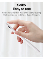 Stylets tactiles intelligents capacitifs actifs universels Ruidian 2 en 1 pour tablettes iOS et Android