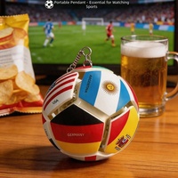 Porte-clés anti-stress en forme de ballon de football avec logo personnalisé, jouet sensoriel pour événements sportifs, cadeau promotionnel en gros