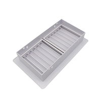 Grilles de ventilation en plastique pour plafond, diffuseurs d'air conditionné, sorties d'air