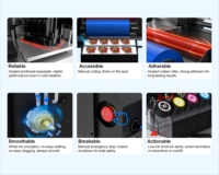Printer UV DTF Lancelot MU1730 All-in-One Laminator Cutter untuk Stiker Transfer Kristal