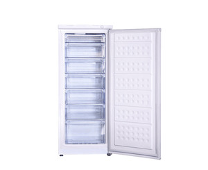 Congelador Vertical de Una Puerta con Capacidad para 182L y 7 Cajones de Cristal - Product Image 1