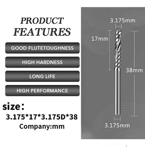Mrcm chuyên nghiệp chất lượng cao 60 độ tungsten carbide phay Cutter End Mill cho kim loại tùy chỉnh OEM hỗ trợ - Product Image 4