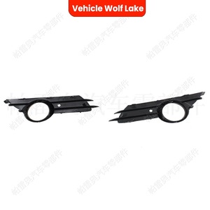 กรอบไฟตัดหมอกสำหรับรถยนต์ Wolf Lake พร้อมรูสำหรับ Opel Corsa 2007-2011 ฝาครอบกันชนหน้า วัสดุ ABS - Product Image 5