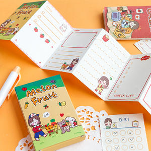 Set di Quaderni a Tema Melone Kawaii - Blocco Note Carino per Liste di Controllo e <span class=keywords><strong>To</strong></span>-<span class=keywords><strong>Do</strong></span> per Amanti della Cancelleria - Product Image 3