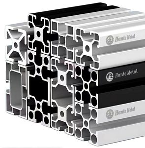 Proveedor de China, perfiles extruidos de aluminio personalizados, perfil de aluminio, extrusión de perfil de aluminio Industrial, precio de fábrica - Product Image 1