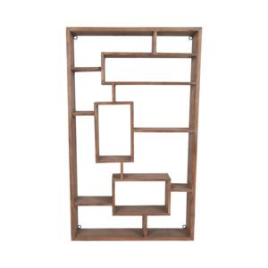 Étagère murale en bois à plusieurs niveaux pour la maison, organisateur de rangement suspendu pour salon, chambre, bureau, entrée - Product Image 1
