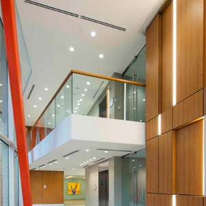 Nhôm decking lan can U kênh lan can kính cho ban công - Product Image 3