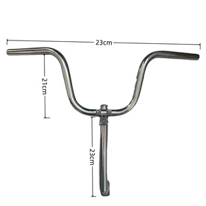 Guidon de <span class=keywords><strong>vélo</strong></span> en alliage d'aluminium avec revêtement brillant de 254 mm, batterie au lithium, remplacement pour véhicules électriques - Product Image 2