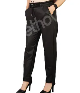 rita Women's Washed leather Stylish Trousers Suitable For Daily Use 100% leather Clothing