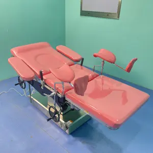 2024 yeni çok fonksiyonlu jinekolojik muayene masası elektrikli manuel kaldırma ameliyat masası doğum masası