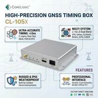 Récepteur GNSS double fréquence L1 L5, boîtier anti-contrefaçon, étanche IP65, synchroniseur de temps 1PPS RS485 pour station de base