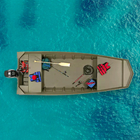 Kinocean Nouveaux bateaux de pêche en aluminium soudé de 16 pieds à vendre