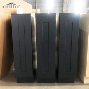 Việt Nam Tủ sản xuất bán buôn màu xanh sơn dưới bồn rửa cơ sở tủ bếp gỗ rắn với cửa gỗ và ngăn kéo - Product Image 6