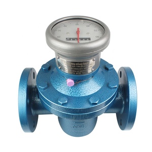 Analog Mechanical Diesel Engine Fuel Flow Meter with Oval Gear Stainless Steel Flanged Connection - Product Image 4