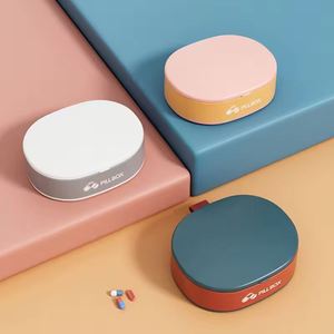 Large Multi-Compartment Pill Organizer for Vitamins and Meds Travel Medicine Box Daily Supplement Container Multiple Colors - Product Image 4