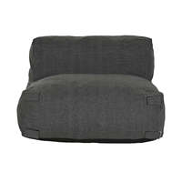 SILLON POLYESTER MODULAIRE GRIS Hauteur 65cm Largeur 90cm Profondeur 87cm