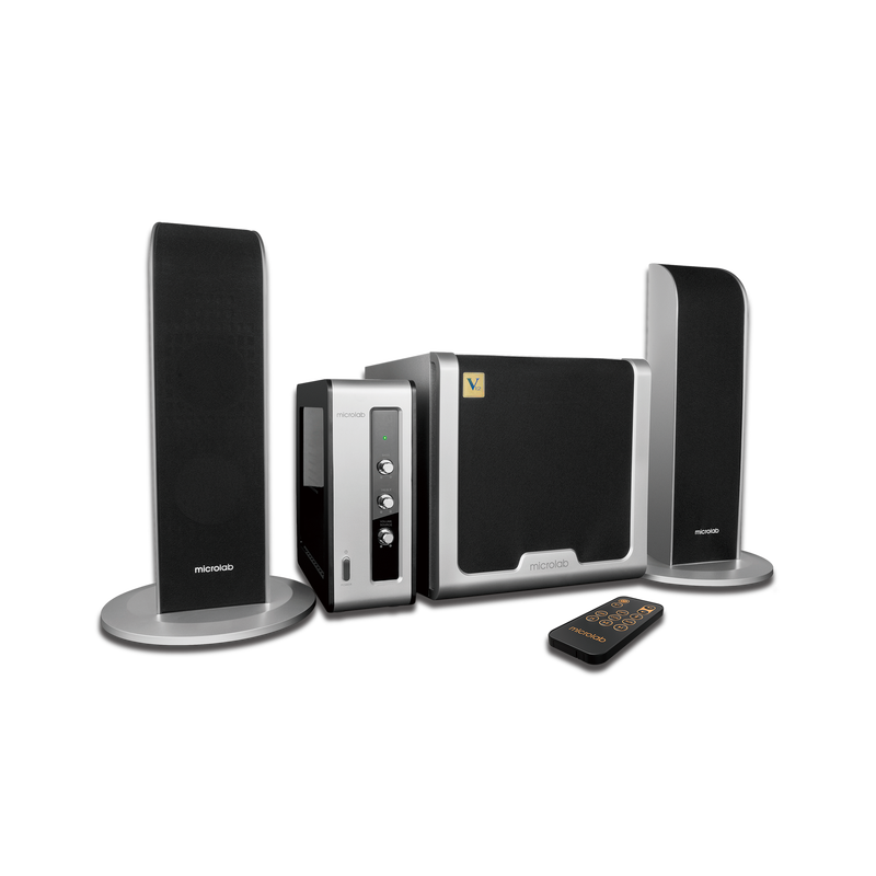 Microlab 2 1 Subwoofer Speaker System