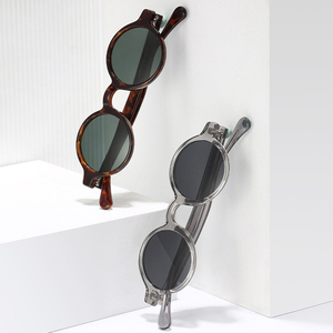 Gafas de Sol Personalizadas Tr90 para Hombre 2026, Gafas de Sol de Lujo, Tendencia, Polarizadas, Espejo, Redondas - Product Image 4