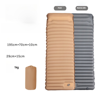 Matelas pneumatique TPU en gros d'usine avec pompe intégrée gonflage rapide maison Camping en plein air lit pneumatique Foladabe tapis gonflable