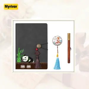 Myriver özel Logo ticari noel kalem hediye seti