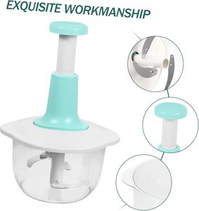 Picadoras manuales de verduras Yuou al por mayor, tipo prensa, para uso doméstico, cortadores de carne y ajo, batidores y mezcladores de alimentos para cocina. - Product Image 6