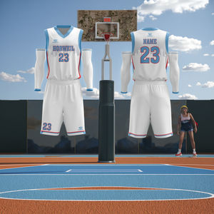2025 Двусторонняя быстросохнущая баскетбольная форма, набор для молодежи, индивидуальный дизайн, дышащие баскетбольные шорты, новый быстрый стиль - Product Image 2