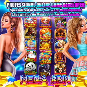 Haute qualité personnalisé multi-jeu compétence roue chanceuse obtenir des points logiciel App en ligne Firekirin Megaspin poisson Gamee - Product Image 4