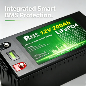La batterie lithium-fer-phosphate 12V 200Ah la plus populaire en Europe et en Amérique Batterie Lifepo4 100Ah - Product Image 1