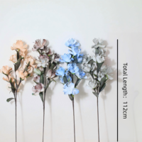 Fleur artificielle en mousse PE de 112 cm, type Crinum, style vintage, couleur personnalisable pour arrangements floraux de mariage, hôtel et maison - Vente en gros