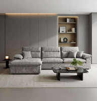 3-Sitzer-Sofa Neues Sofa zum Verkauf Modulares Komprimiertes Sofa-Set Stoffbezug Platzsparend für Kleine Wohnungen Versandkosten-Sparend Schwamm-Sofa Fabrik