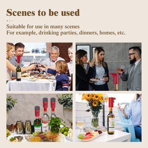 Distributeur automatique intelligent de liquides, pompe verseuse, carafe à whisky, distributeur électrique de vin avec économiseur de vin sous vide - Product Image 6