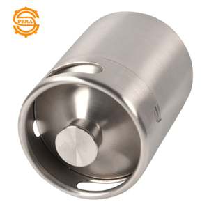 Mini <span class=keywords><strong>fût</strong></span> à <span class=keywords><strong>bière</strong></span> vide en acier inoxydable passivé <span class=keywords><strong>rechargeable</strong></span> <span class=keywords><strong>de</strong></span> 2 L (64 oz) pour la fabrication <span class=keywords><strong>de</strong></span> <span class=keywords><strong>bière</strong></span> artisanale à domicile - Product Image 6