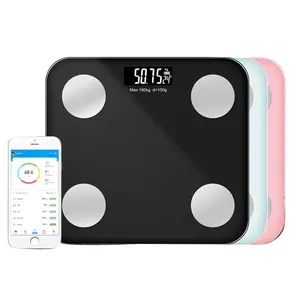 180kg/396lb Smart Bathroom Personal Digital Scale Smart Body Fat Scale