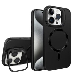 Nueva Funda Magnética para Teléfono Móvil de TPU Suave Mate Colorida con Soporte para Lente para iPhone 13 14 15 16 <span class=keywords><strong>Pro</strong></span> Max - Product Image 6