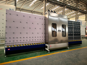 Máquina de Limpieza Vertical de Tres Etapas para la Fabricación de Vidrio Aislante - Product Image 2